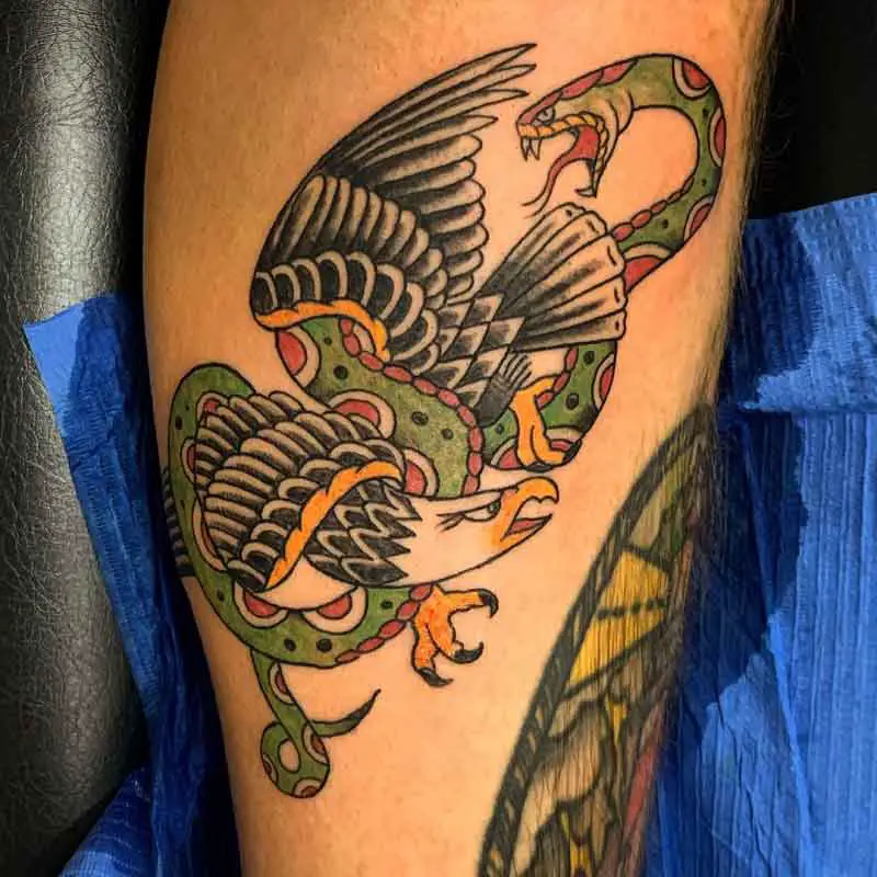 Eagle Snake Tattoo 3