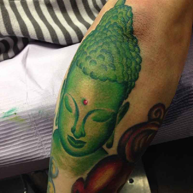 Emerald Buddha Tattoo 1