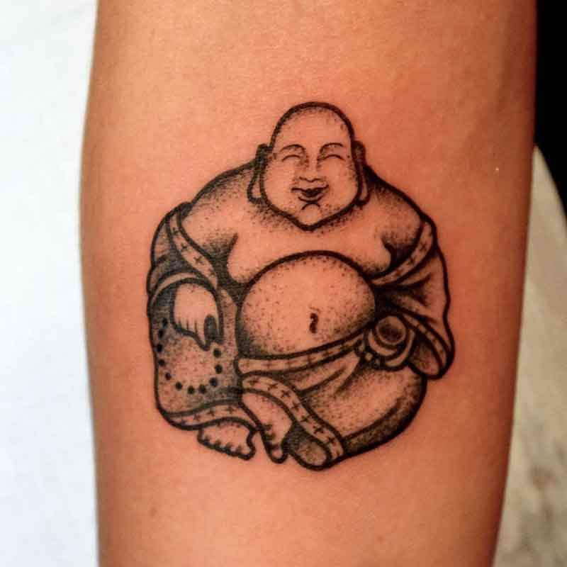 Fat Buddha Tattoo 1