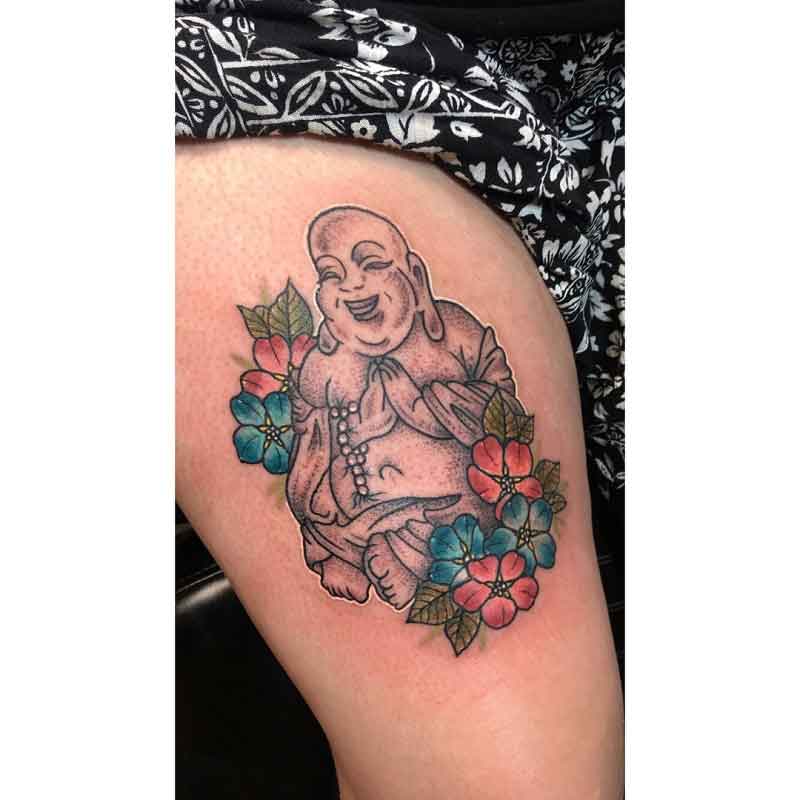 Fat Buddha Tattoo 2