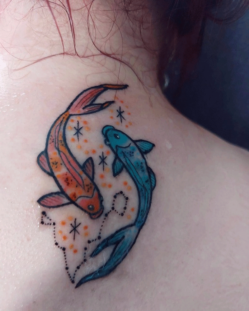 Fish Pisces Tattoo 1