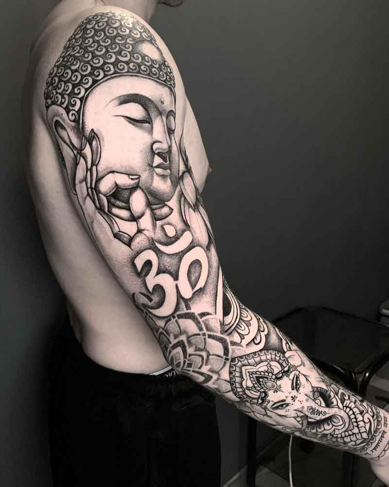 Forearm Buddha Tattoo 2