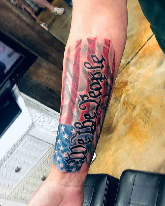 Forearm-Patriotic-We-The-People-Tattoo-(3)