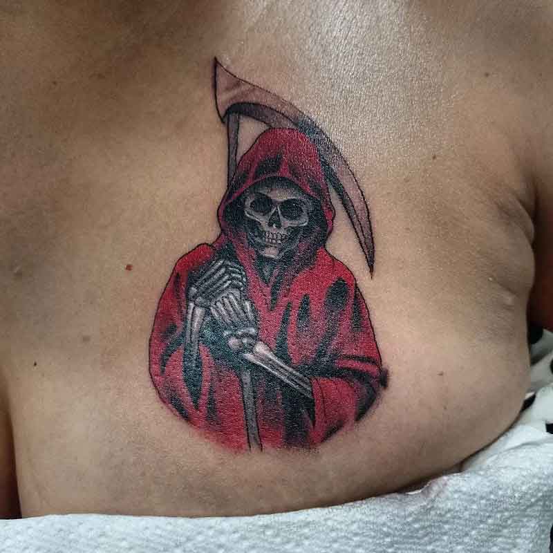 Gothic Grim Reaper Tattoos 1