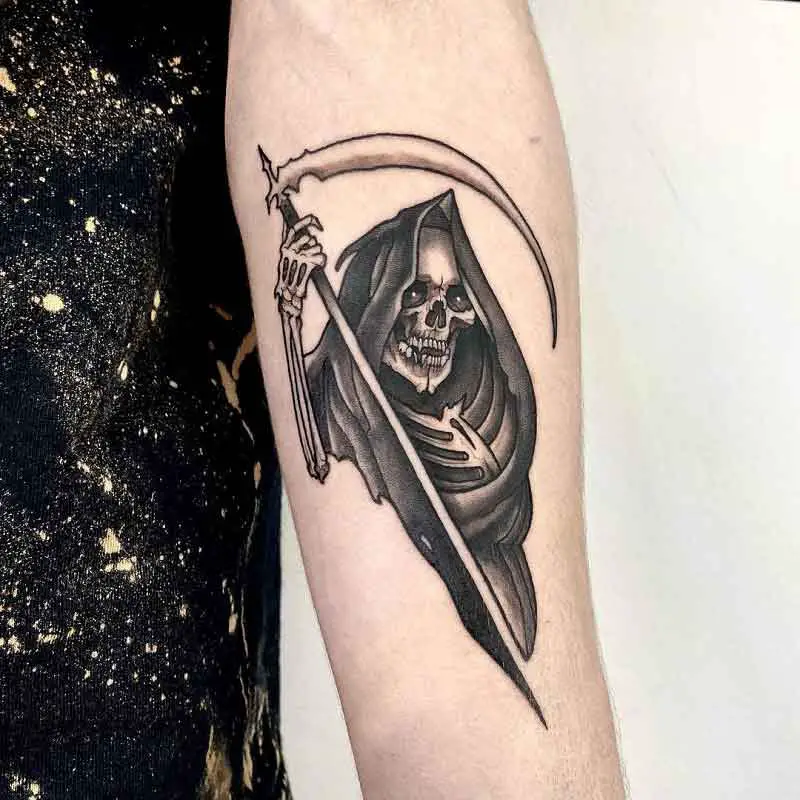 Gothic Grim Reaper Tattoos 2