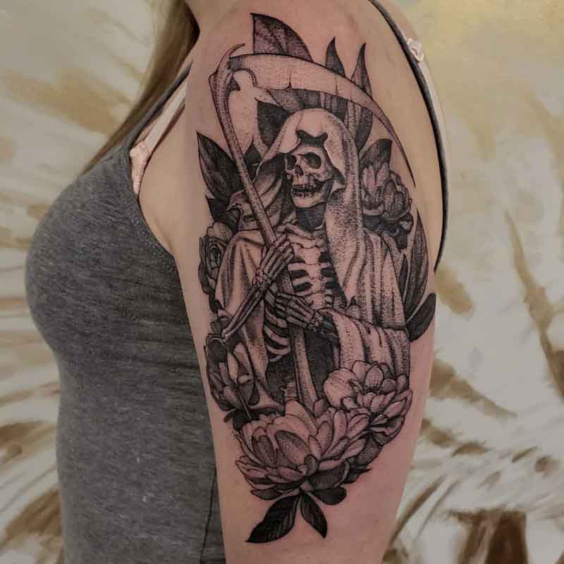 Gothic Grim Reaper Tattoos 3