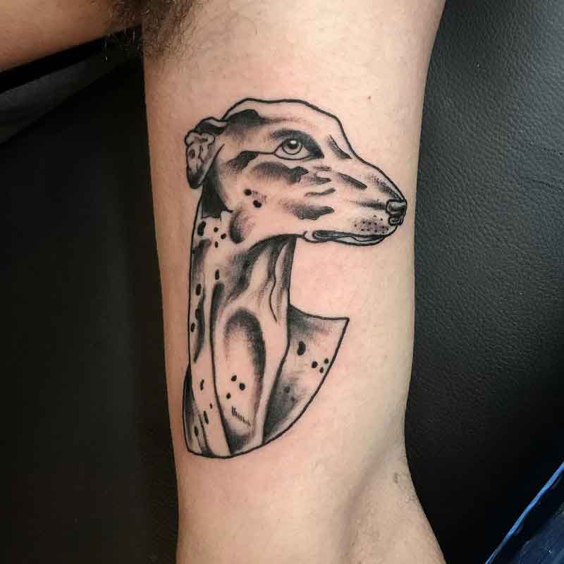Greyhound Dog Tattoos 2