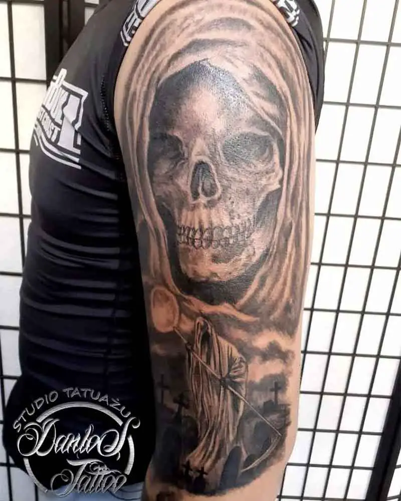 Grim Reaper Death Tattoo 3