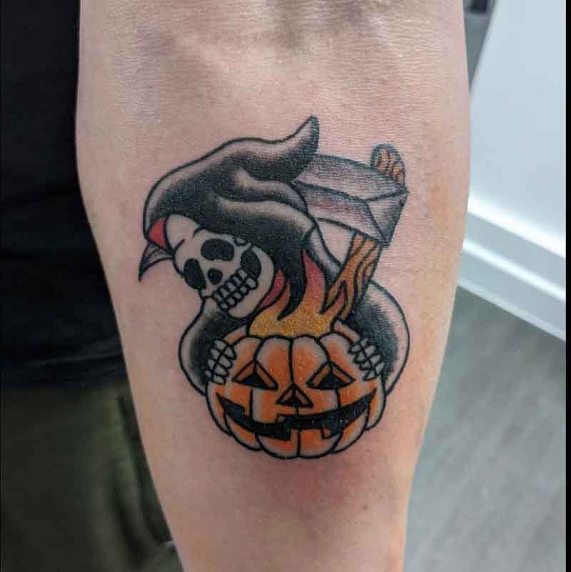 Grim Reaper Flash Tattoo 2