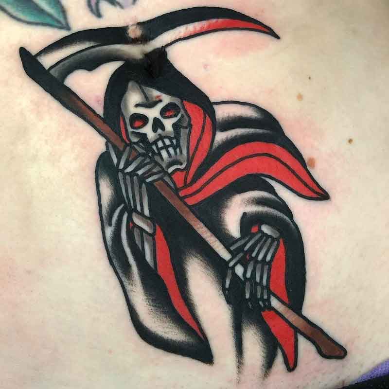 Grim Reaper Flash Tattoo 3