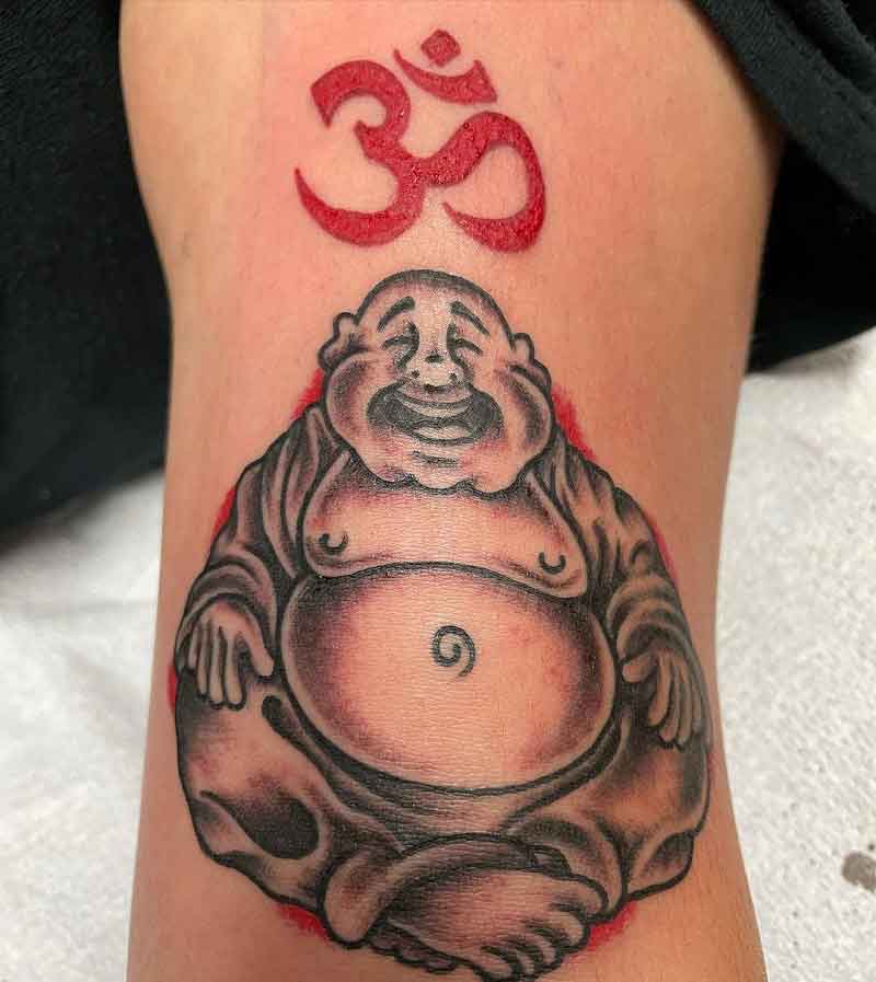 Happy Buddha Tattoo 1