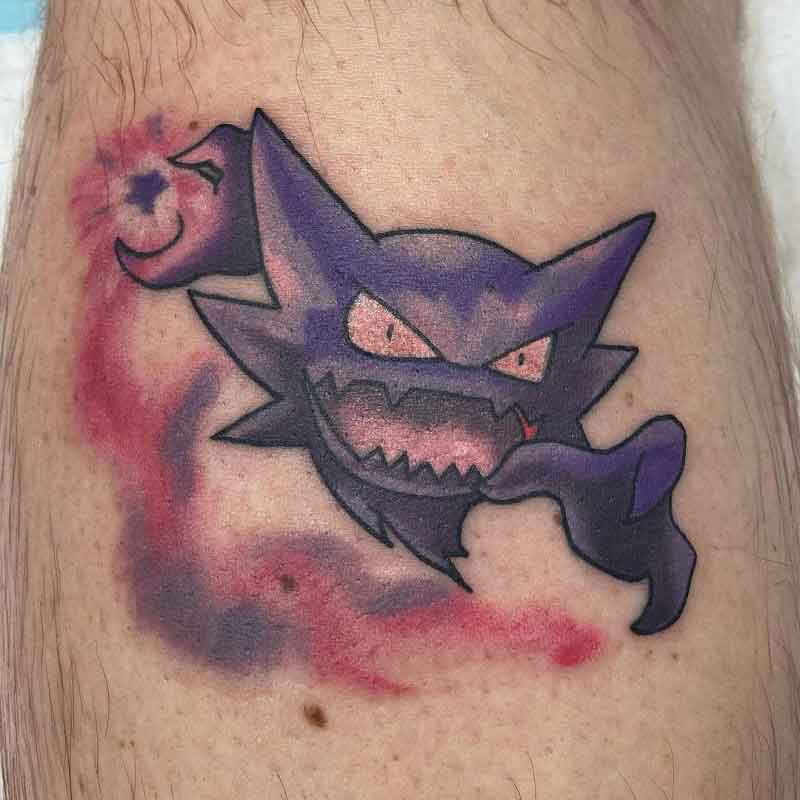 Haunter Pokemon Tattoo 3