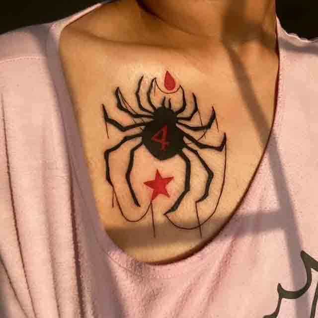 Finally got my spider tattoo What do you think  rHunterXHunter