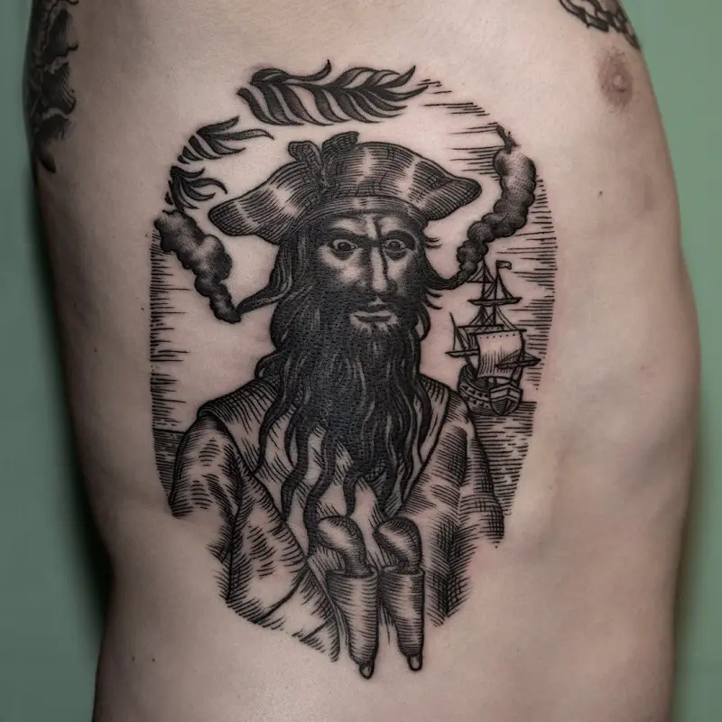 Historical Pirate Tattoos 1