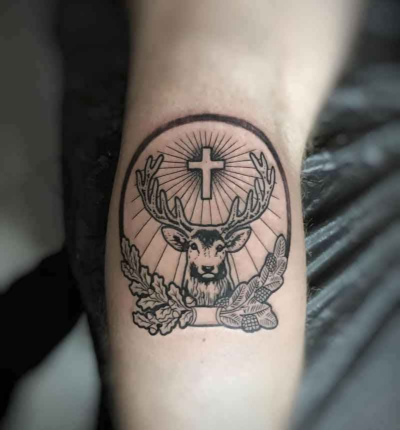 Jagermeister Deer Tattoo 1