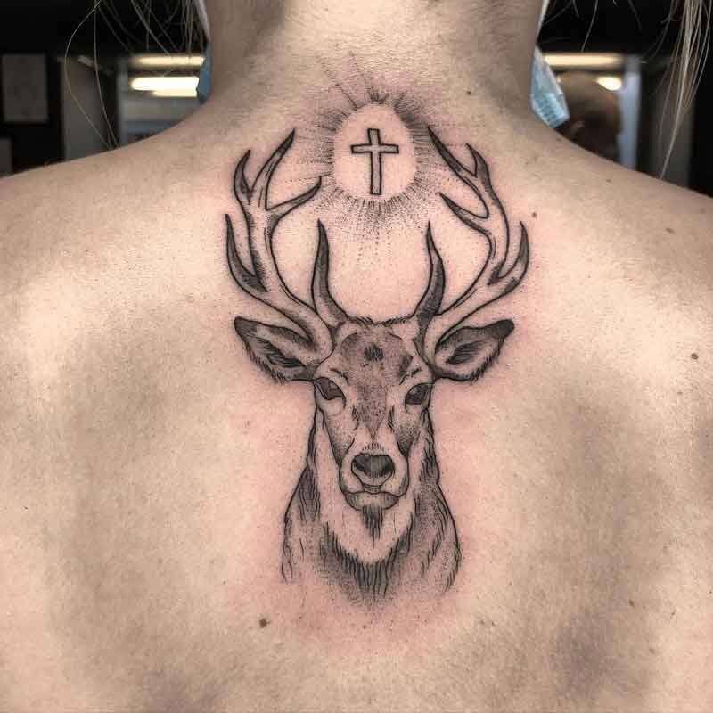 Jagermeister Deer Tattoo 2