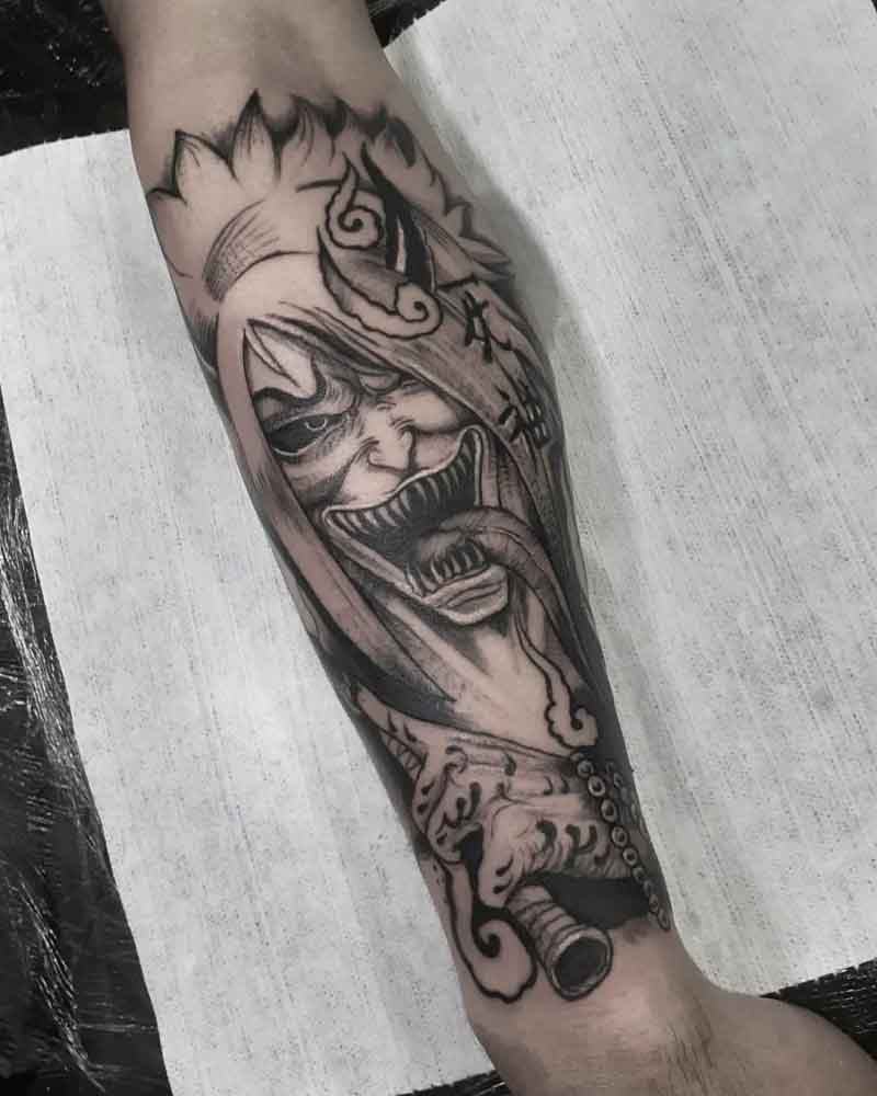 Japanese Grim Reaper Tattoo 2