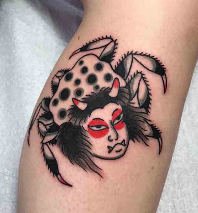 Japanese-Spider-Tattoo-(2)