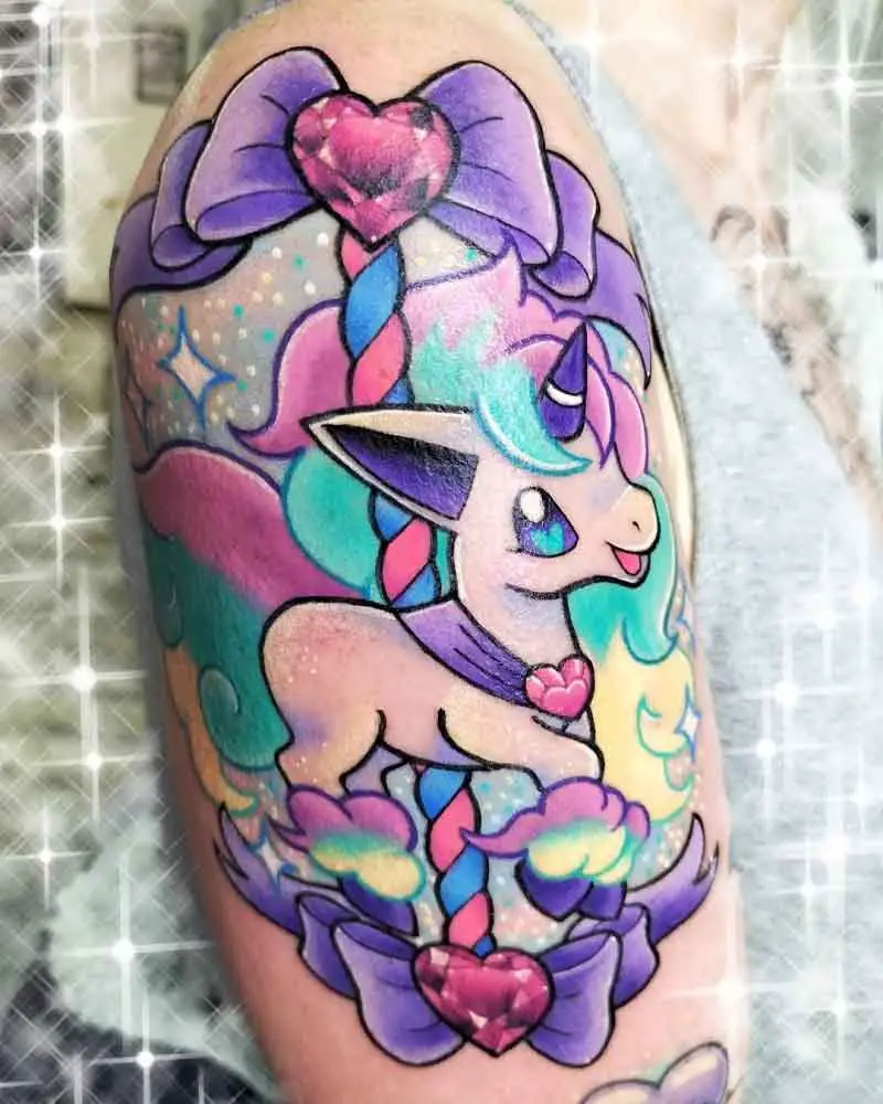 Japanese Style Pokemon Tattoo 1