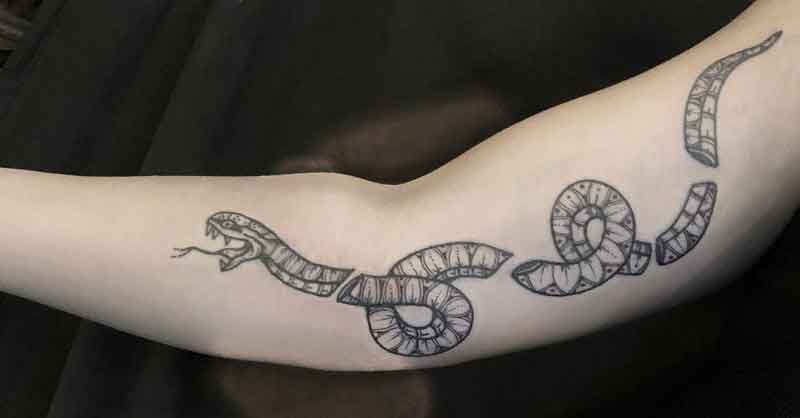 Join Or Die Snake Tattoo 1