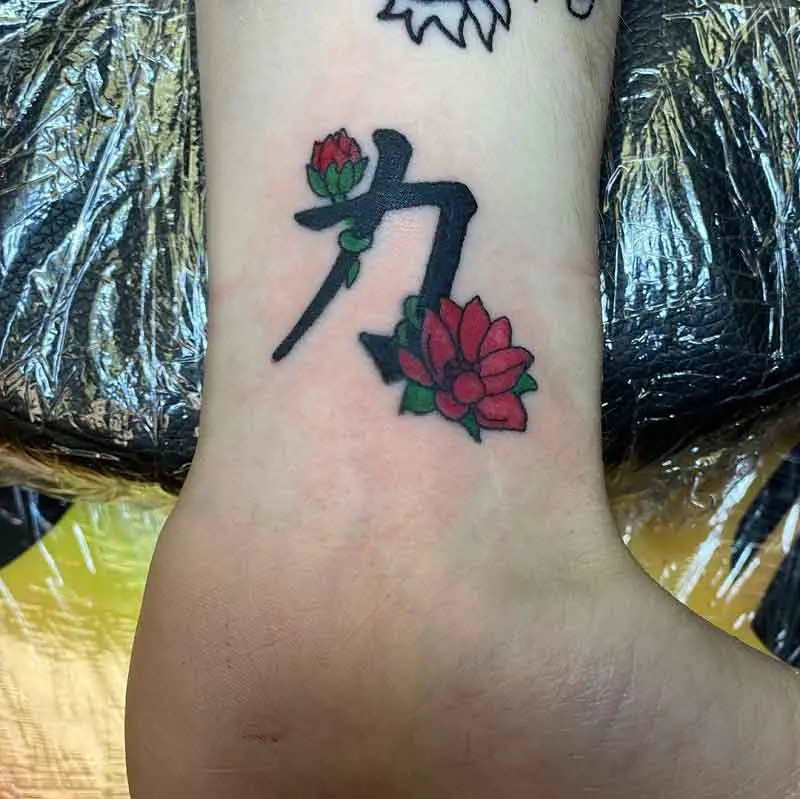 Kanji Strength Tattoo 2