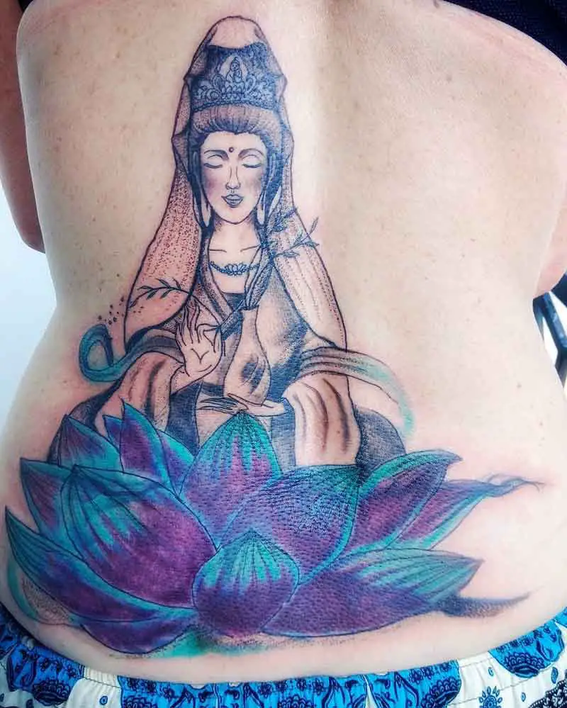 Lady Buddha Tattoo 1