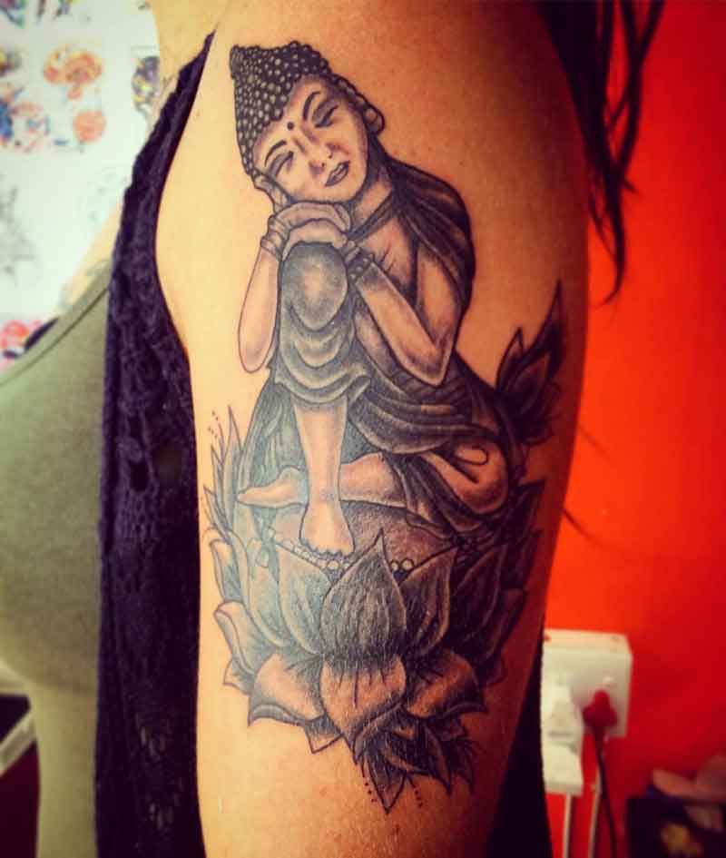 Lady Buddha Tattoo 2