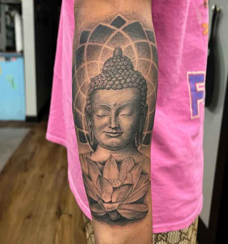 Laos Buddha Tattoo 1