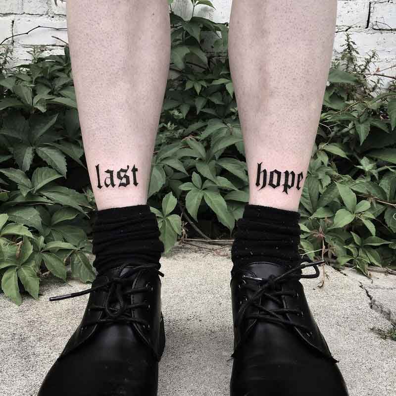 Last Hope Tattoo 1