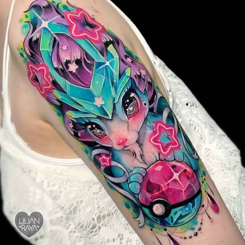 Legendary Pokemon Tattoos 1