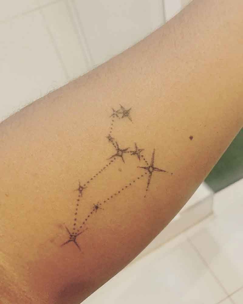 Leo Constellation Tattoo 1