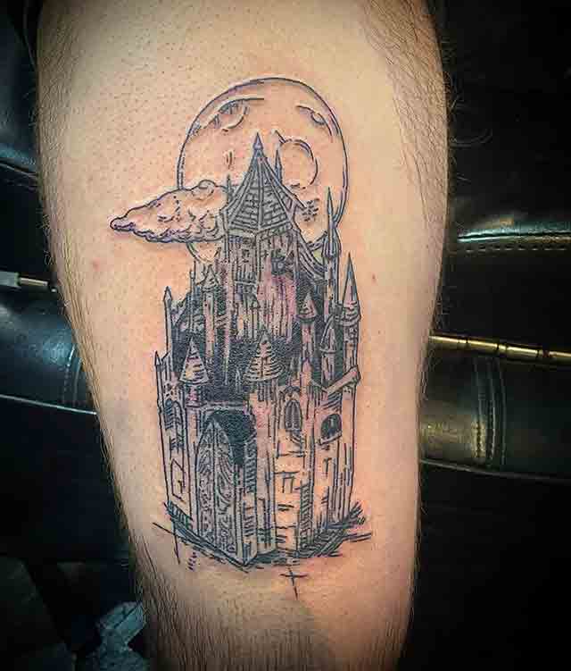 Share more than 65 lil peep castles tattoo latest - in.eteachers