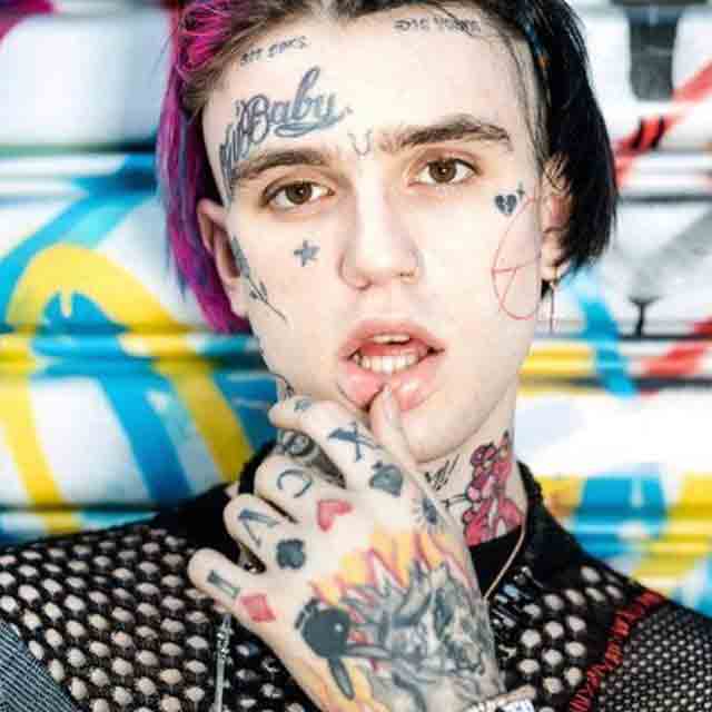 Lil Peep Temporary Tattoos Lil Peep Face Tattoos Lil Peep Neck  Etsy