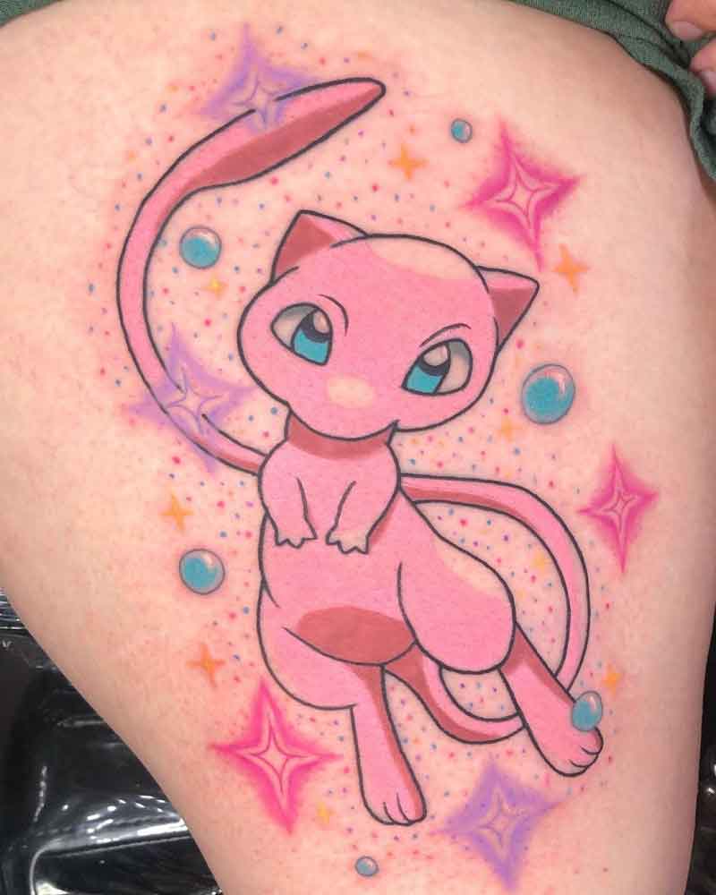 Mew Tattoo Pokemon 1