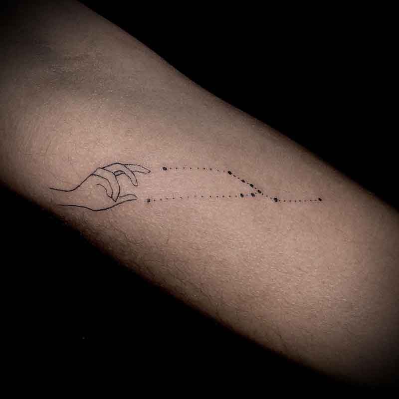 Minimalist Constellation Tattoo 1