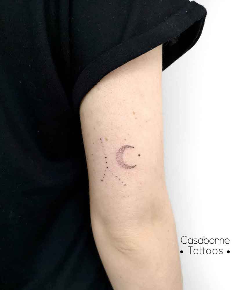 Minimalist Constellation Tattoo 3