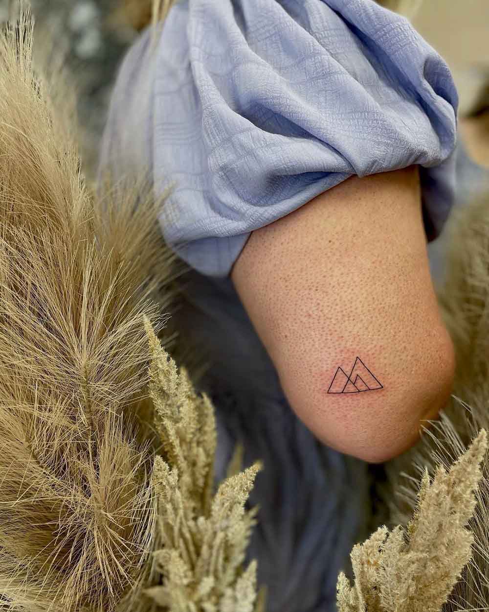 Top 47 Minimalist Mountain Tattoo Ideas 2021 Inspiration Guide