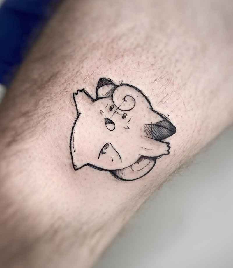 Minimalist Pokemon Tattoo 3