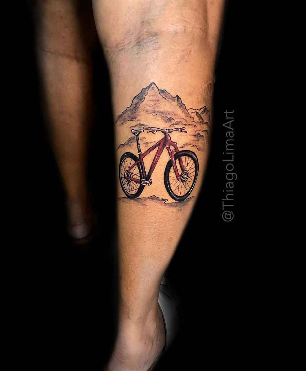 Mountain Bike Tattoo 3