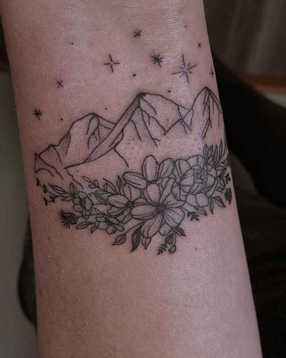 Mountain Laurel Tattoo 3