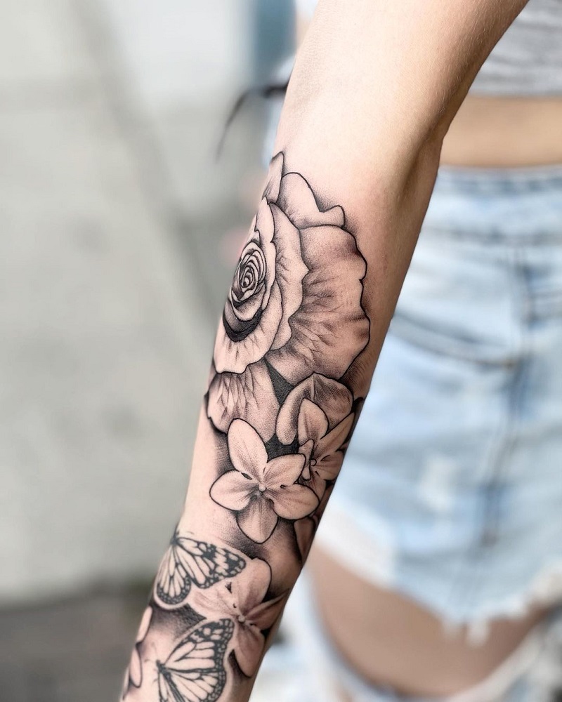 Nature Arm Tattoo 1