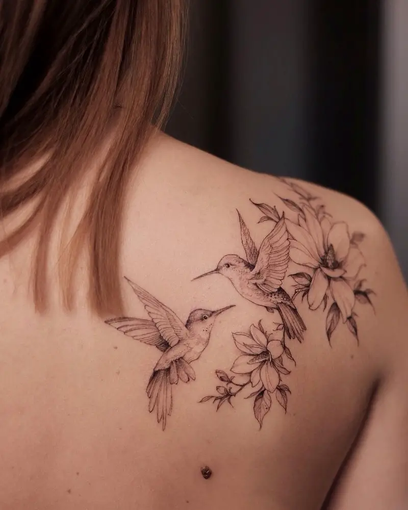 Nature Shoulder Tattoos 2