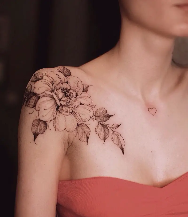 Nature Shoulder Tattoos 3