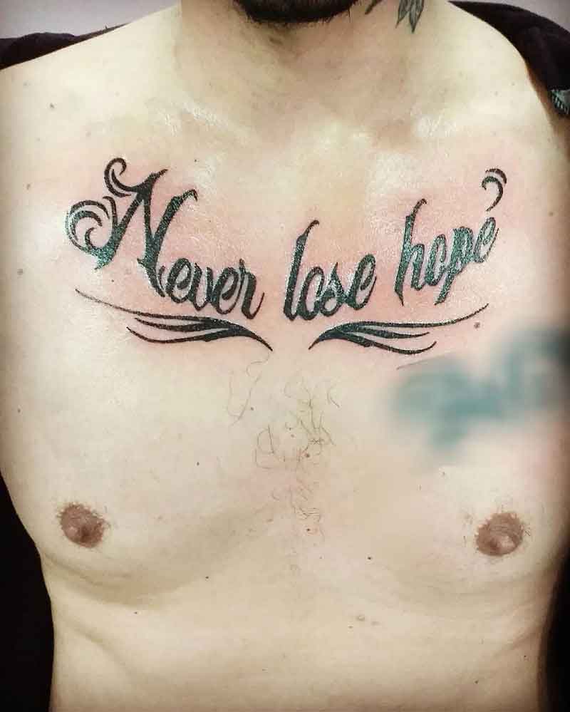 Never Lose Hope Tattoo 5