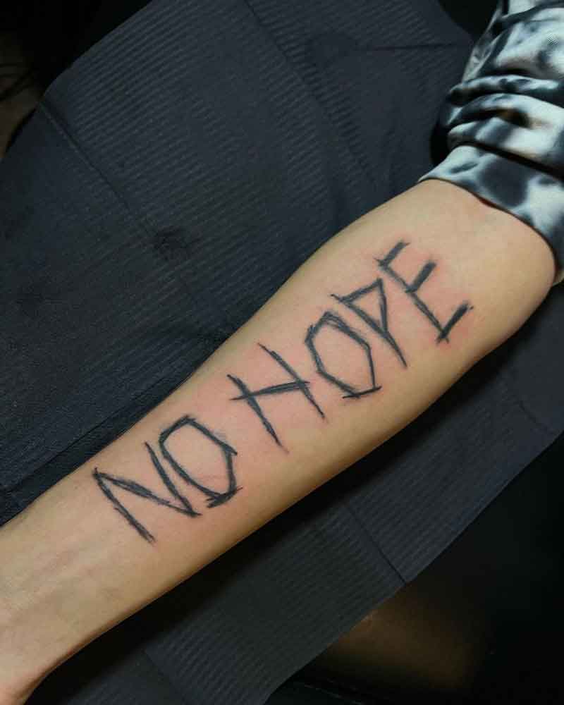 No Hope Tattoo 3