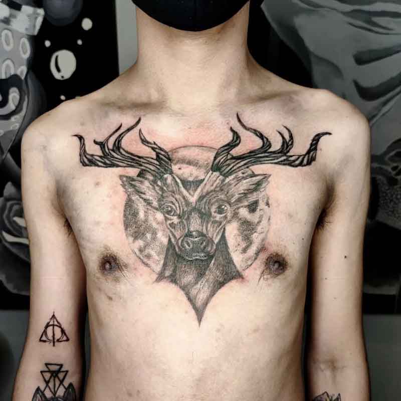 Nordic Deer Tattoo 3