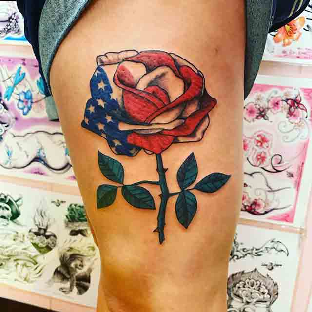 Patriotic-Rose-Tattoo-(3)