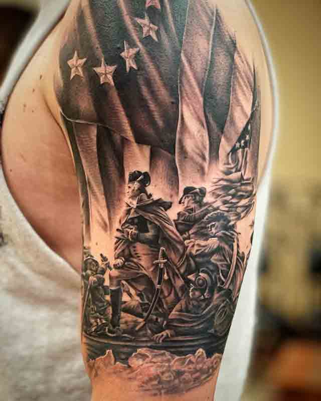 patriotic tattoos for men