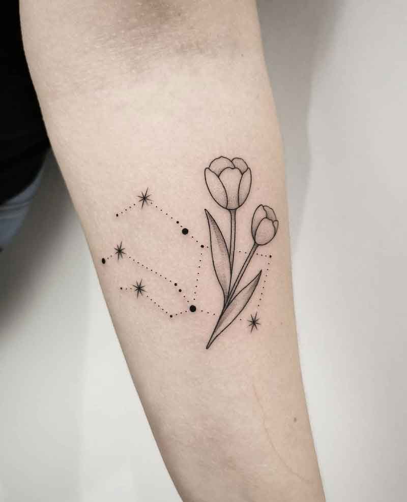 Pegasus Constellation Tattoo 1