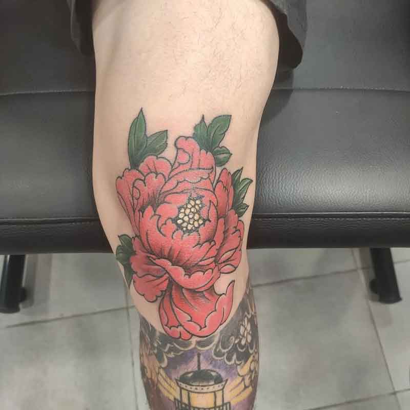 Beautiful bold red peony done by Sloth alldaytattoobkk allday bangkok  bkk bangkoktattoo thailand thailandtattoo tattoo tattoos  Instagram